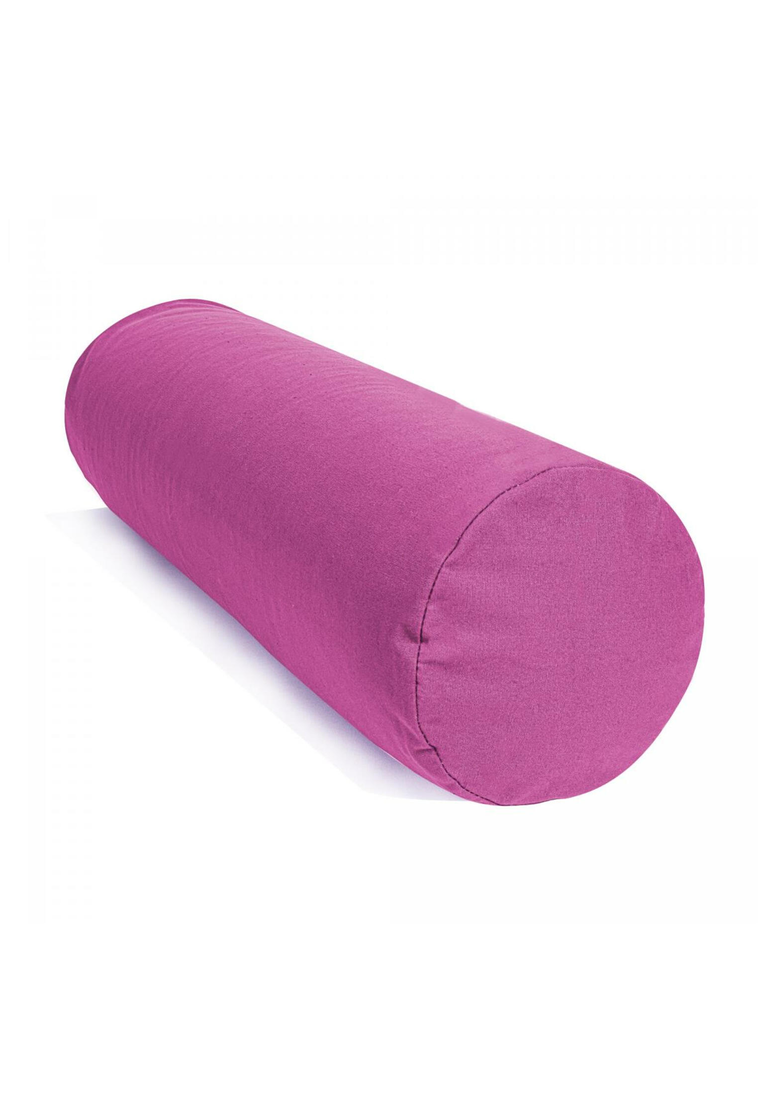 Yoga Bolster - Paars - 65 x 20 cm - Yoga kussen - Rond 2/7