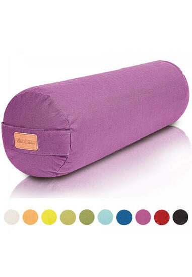Yoga Bolster in verschiedenen Farben