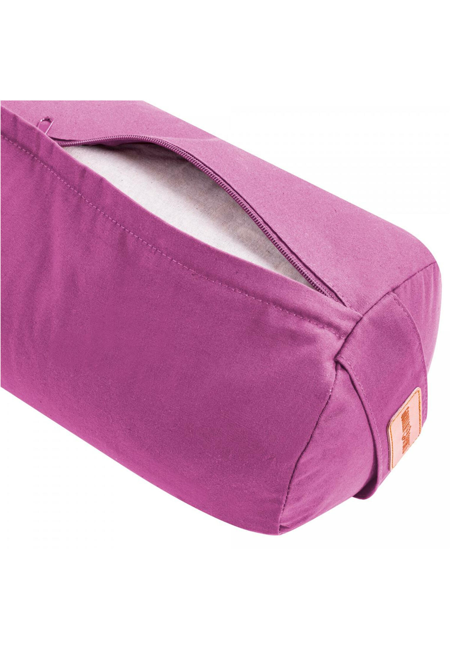 Yoga Bolster - Paars - 65 x 20 cm - Yoga kussen - Rond 5/7