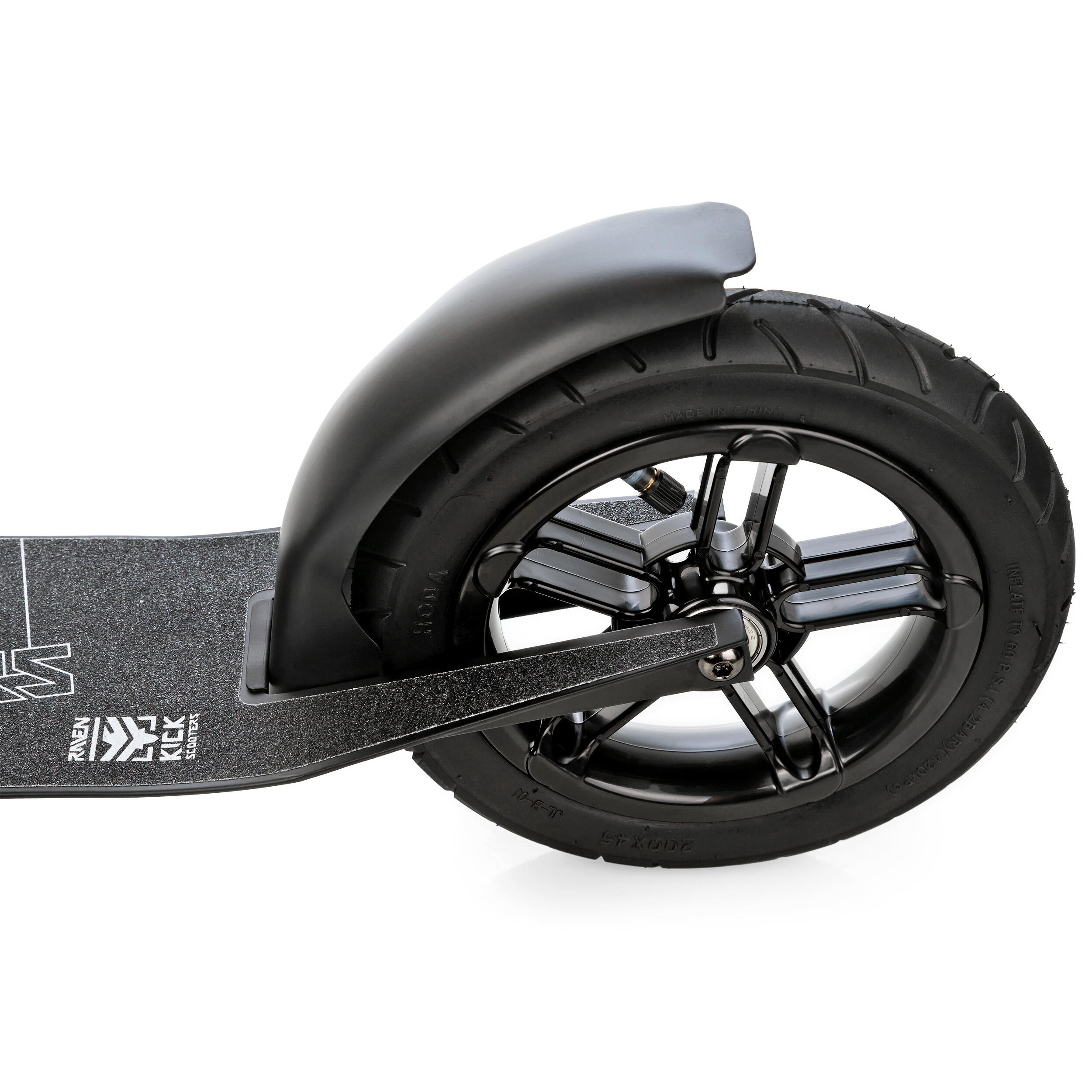 Skládací koloběžka Raven Snug ABEC9, nafukovací kola 200mm 4/7