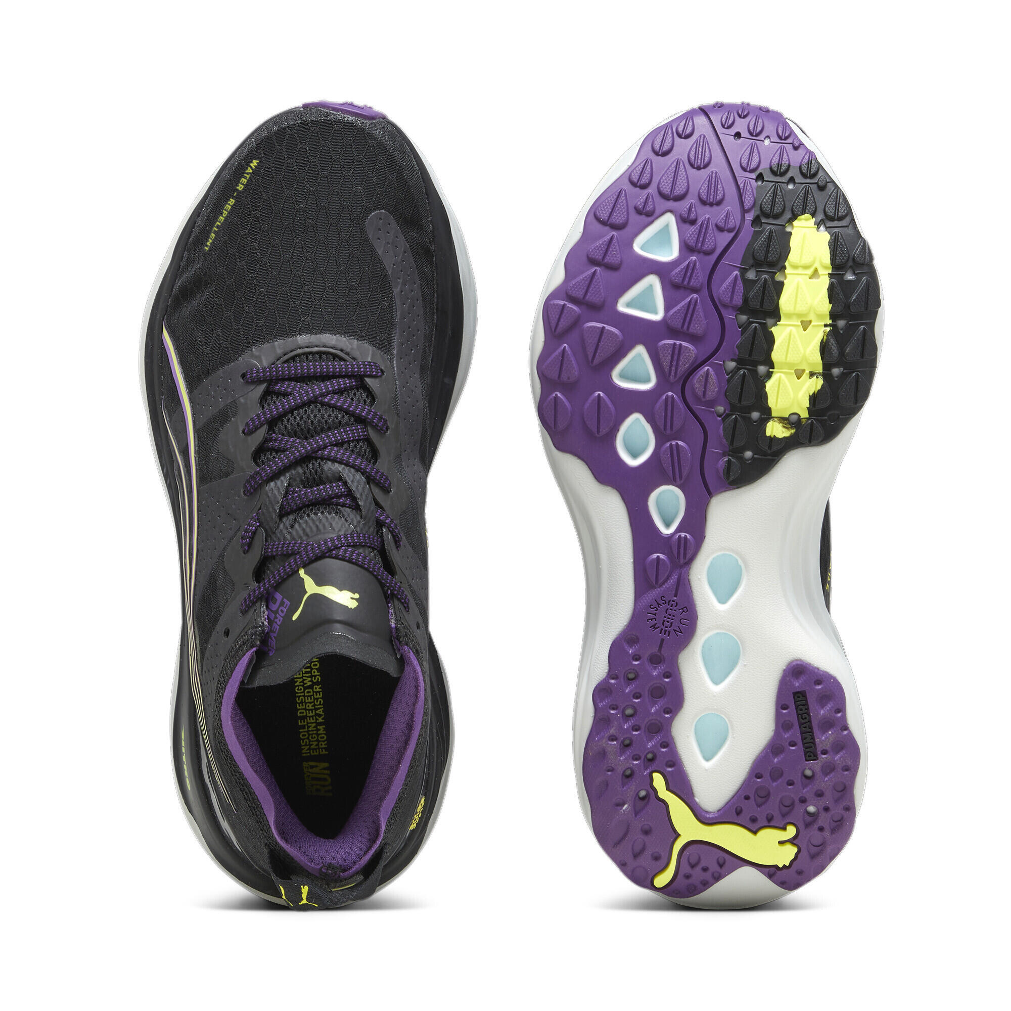 Puma ForeverRun Nitro WTR Womens Black Running Shoes 4/6