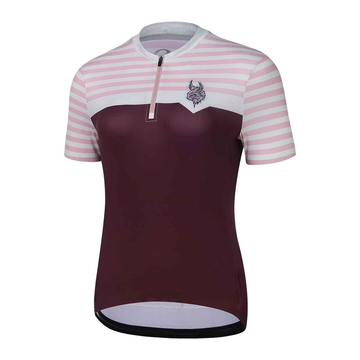 PROTECTIVE Trikot - Fahrrad - Damen - P-Preppy - bordeaux