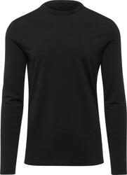 Thermowave Chemise à manches longues Aero en laine mérinos - Hommes - Noir