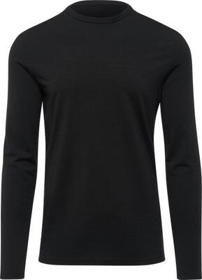Thermowave merinowol aero long sleeve shirt - heren - black