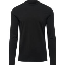 Thermowave Chemise à manches longues Aero en laine mérinos - Hommes - Noir