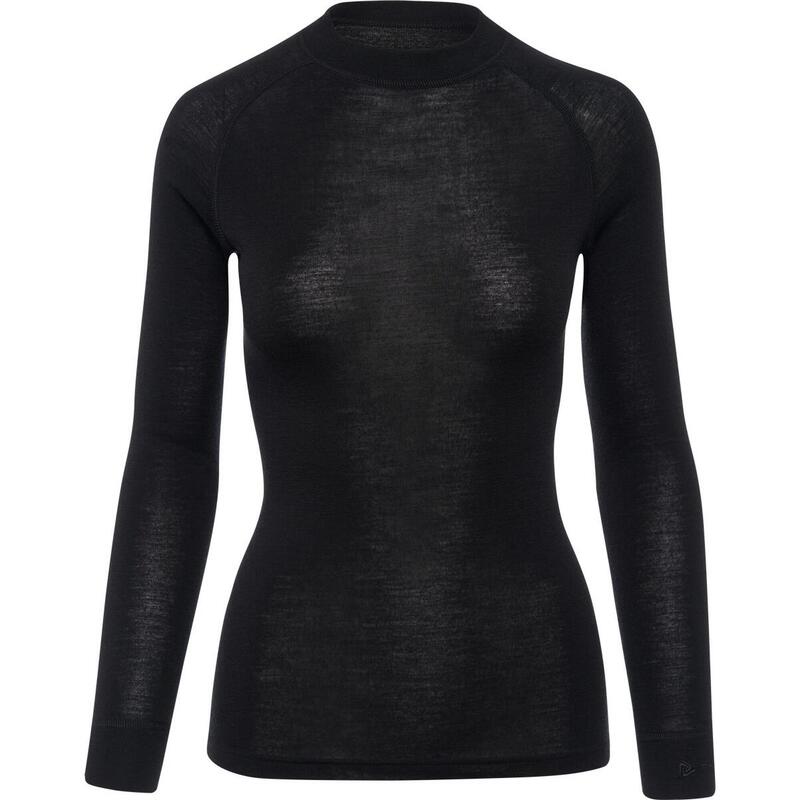 Thermowave Merinowol Warm Long sleeve shirt - Dames - Black