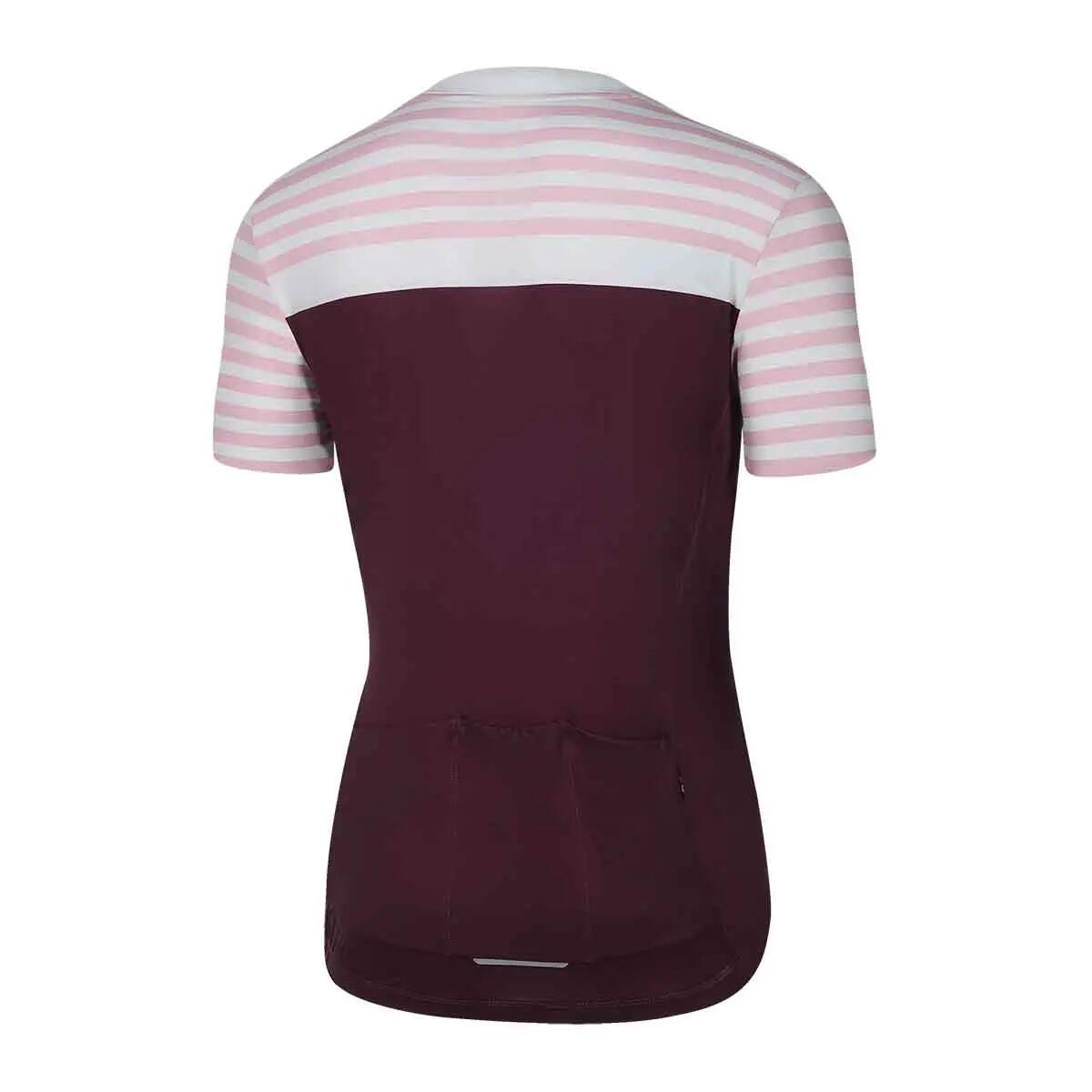Maglia - Ciclismo - Donna - P-Preppy - bordeaux 2/4
