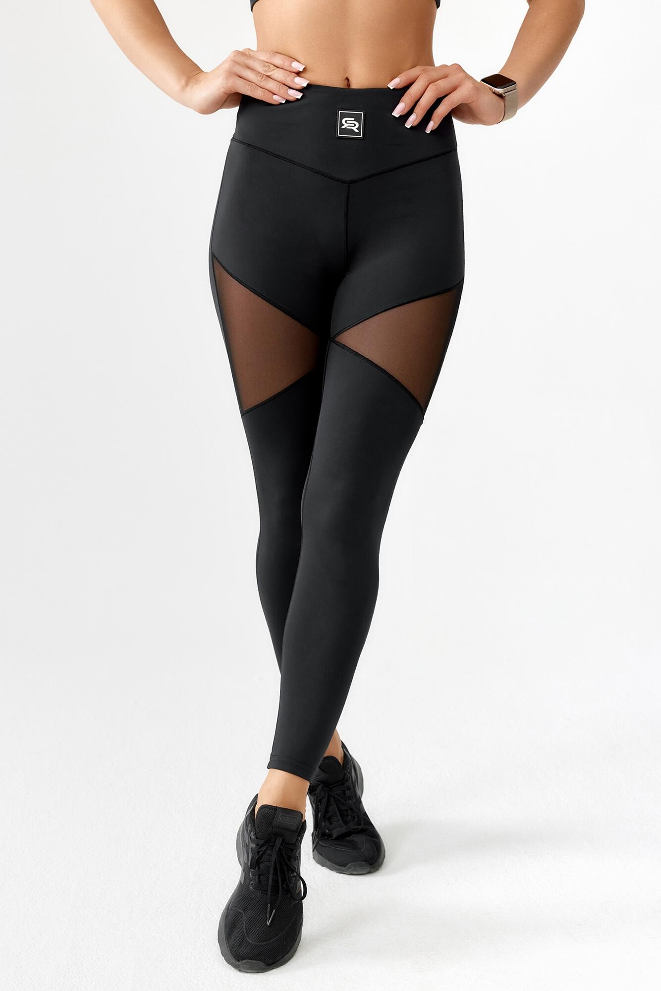 Getry damskie legginsy sportowe szybkoschnące fitness Rough Radical Kendi Long