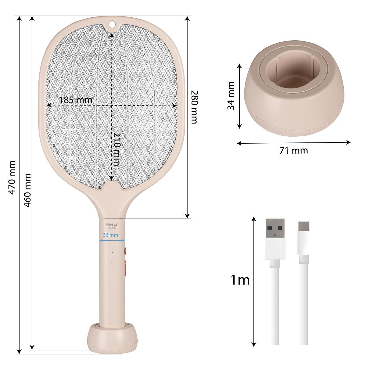 Elektrische insectenlamp VAYOX IKV-960 vliegenmepper UV 5/7
