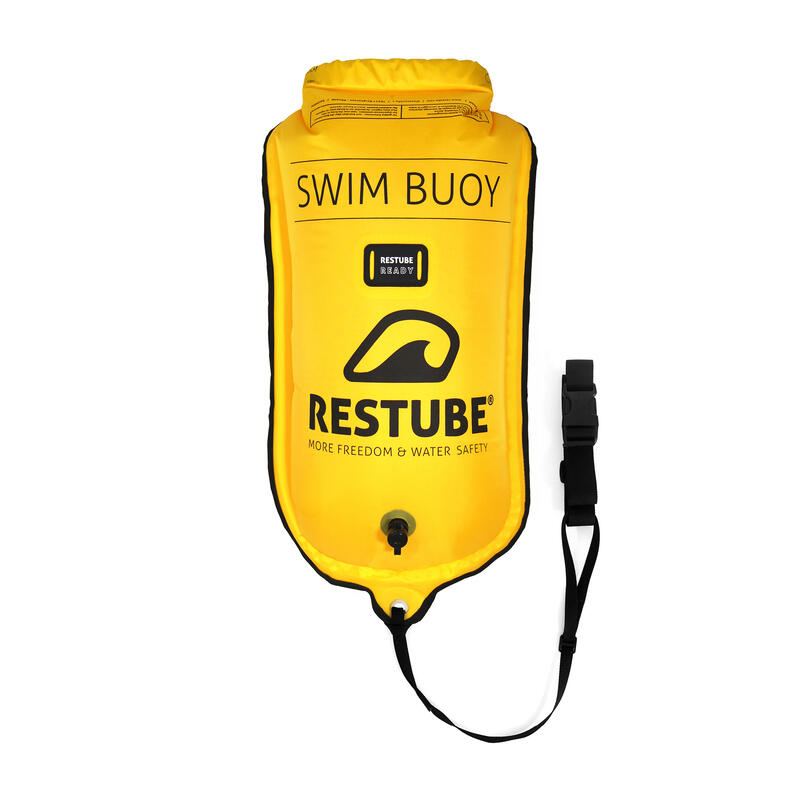 Boa di sicurezza per il nuoto in acque libere | Boa da nuoto di RESTUBE, giallo