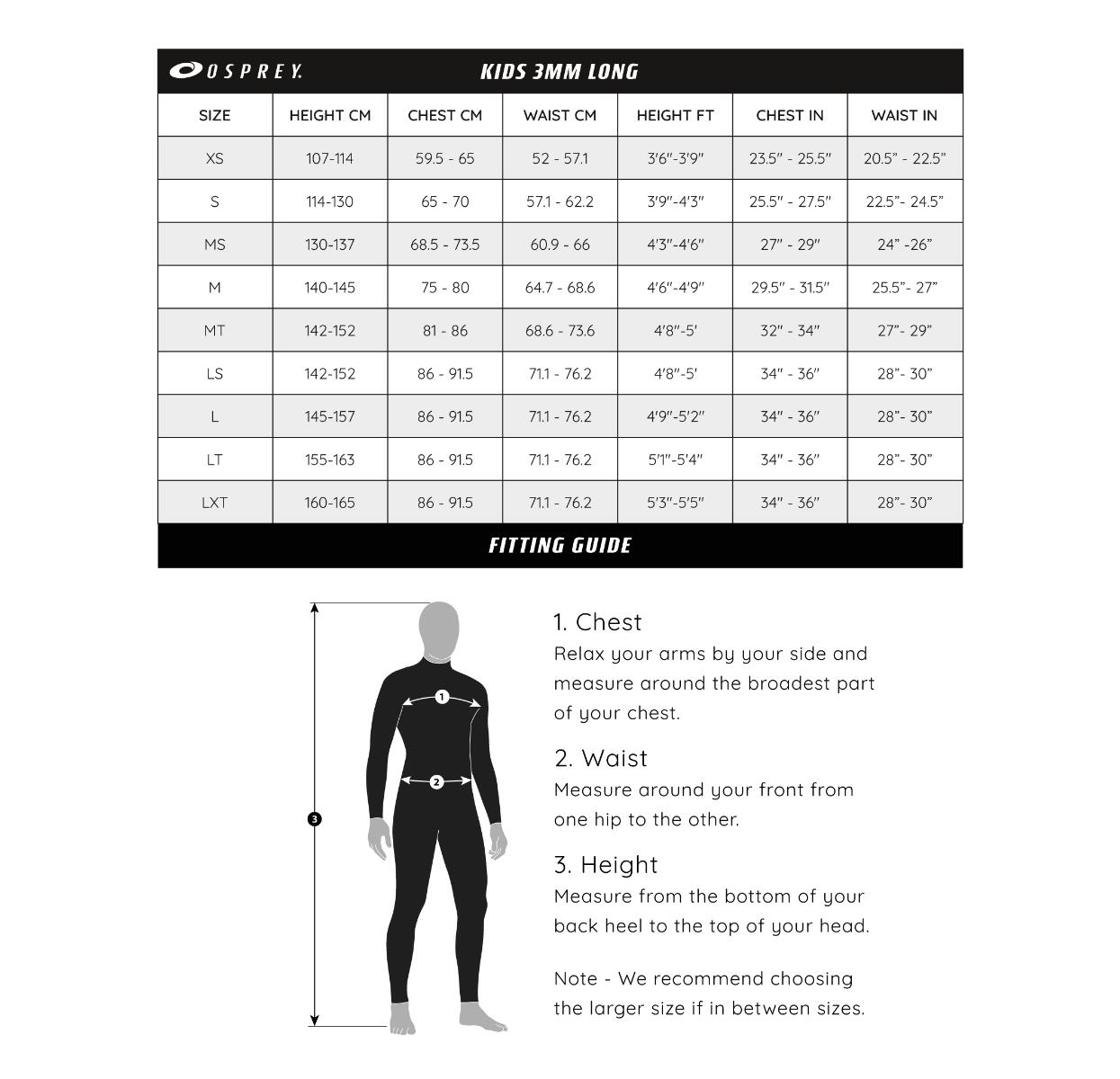 Osprey Kids Origin 3mm Wetsuit | Full Length Wetsuit, Neon Pink 5/6