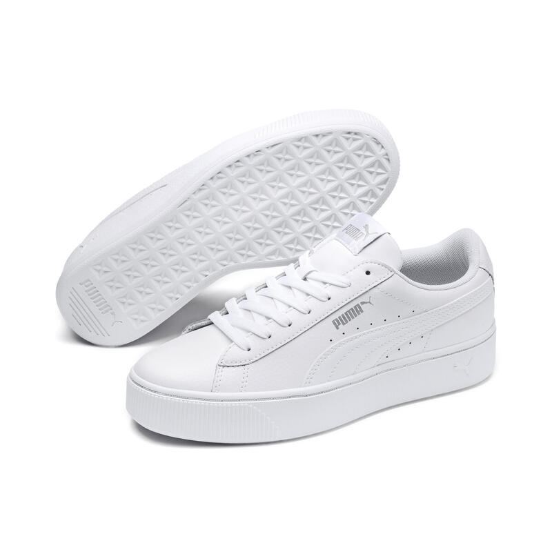 PUMA Vikky Stacked sportschoenen voor dames PUMA White