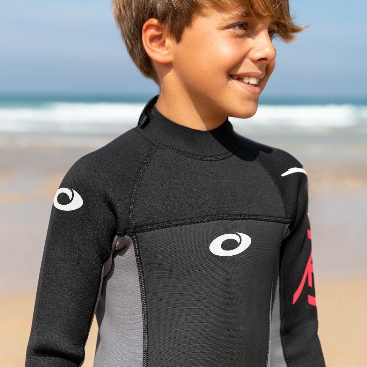 Osprey Kids Origin 3mm Wetsuit | Full Length Neoprene Wetsuit, Red 3/6