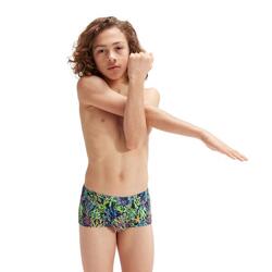 Slip de bain Speedo Allover Club Digital 13 cm garçon 9-10 ans
