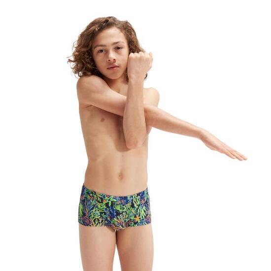 Slip de bain Speedo Allover Club Digital 13 cm garçon 9-10 ans