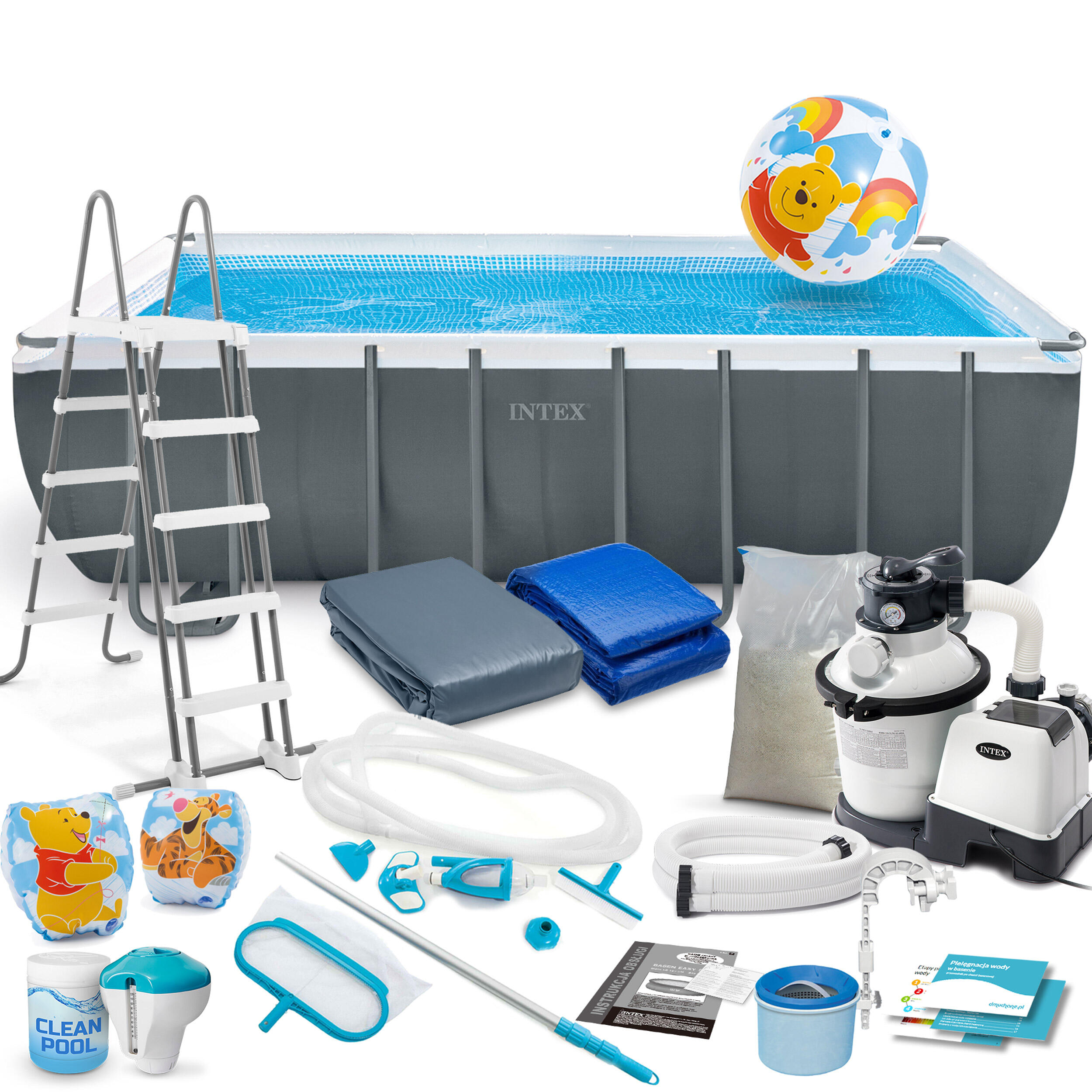 Basen ogrodowy stelażowy Intex 549 x 274 x 132 cm