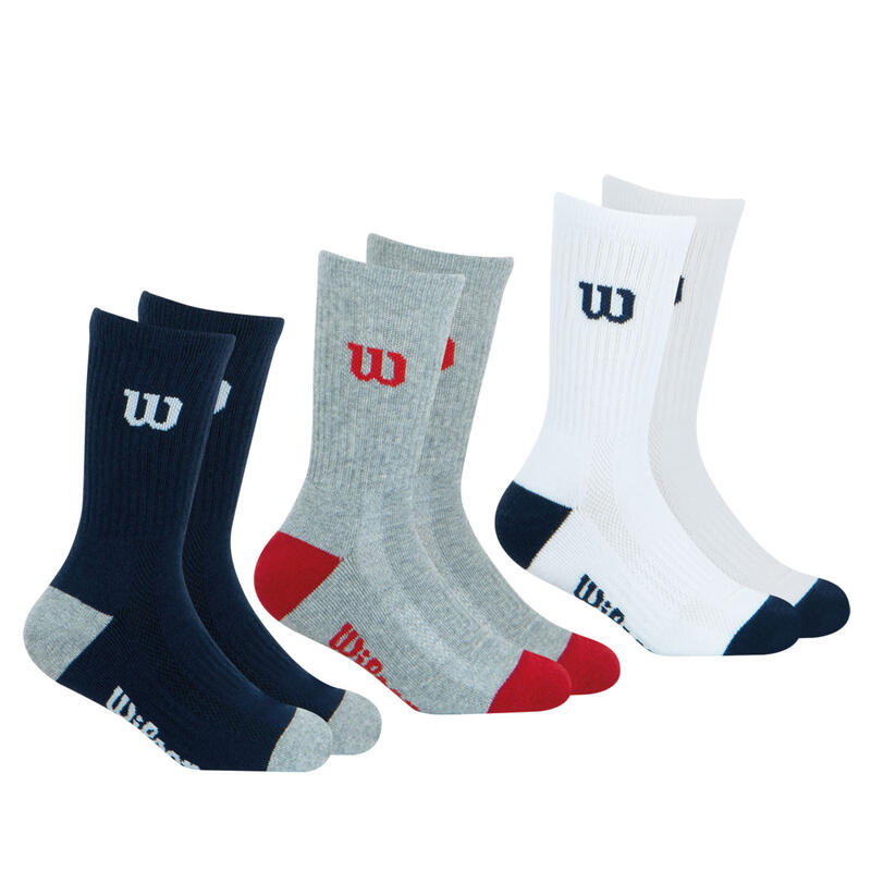 Lot de 3 paires de chaussettes mi-hautes garçon Essentiel