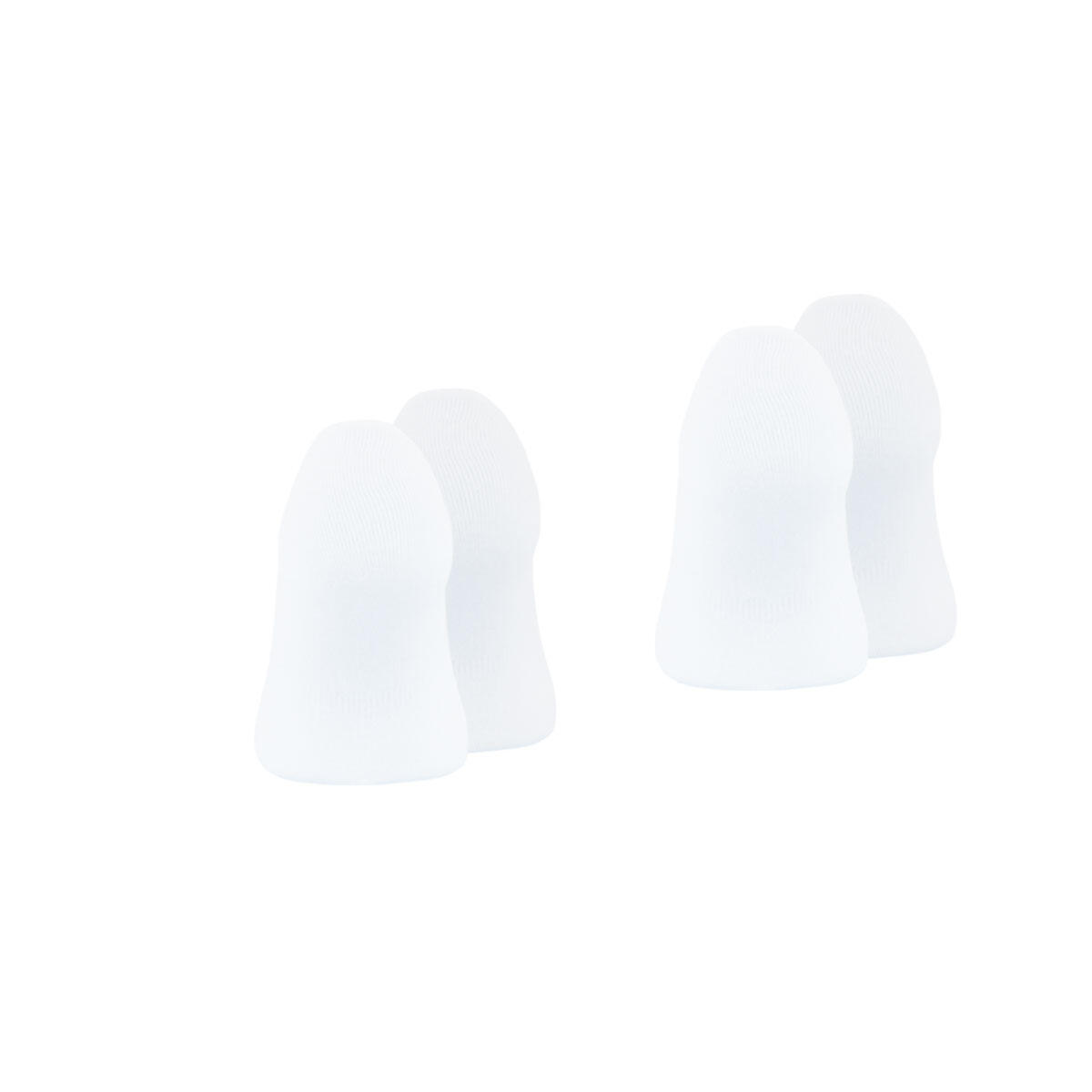 Lot de 2 paires de socquettes invisibles homme Essentiel 3/4