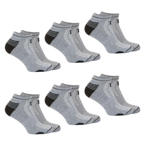Lot de 6 paires de chaussettes basses homme Access
