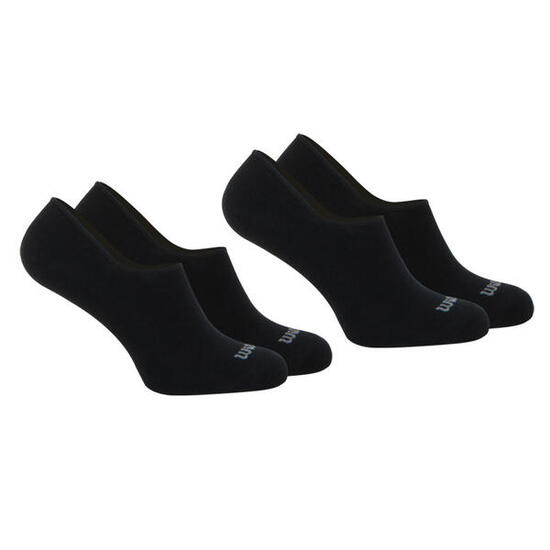 Lot de 2 paires de socquettes invisibles homme Essentiel