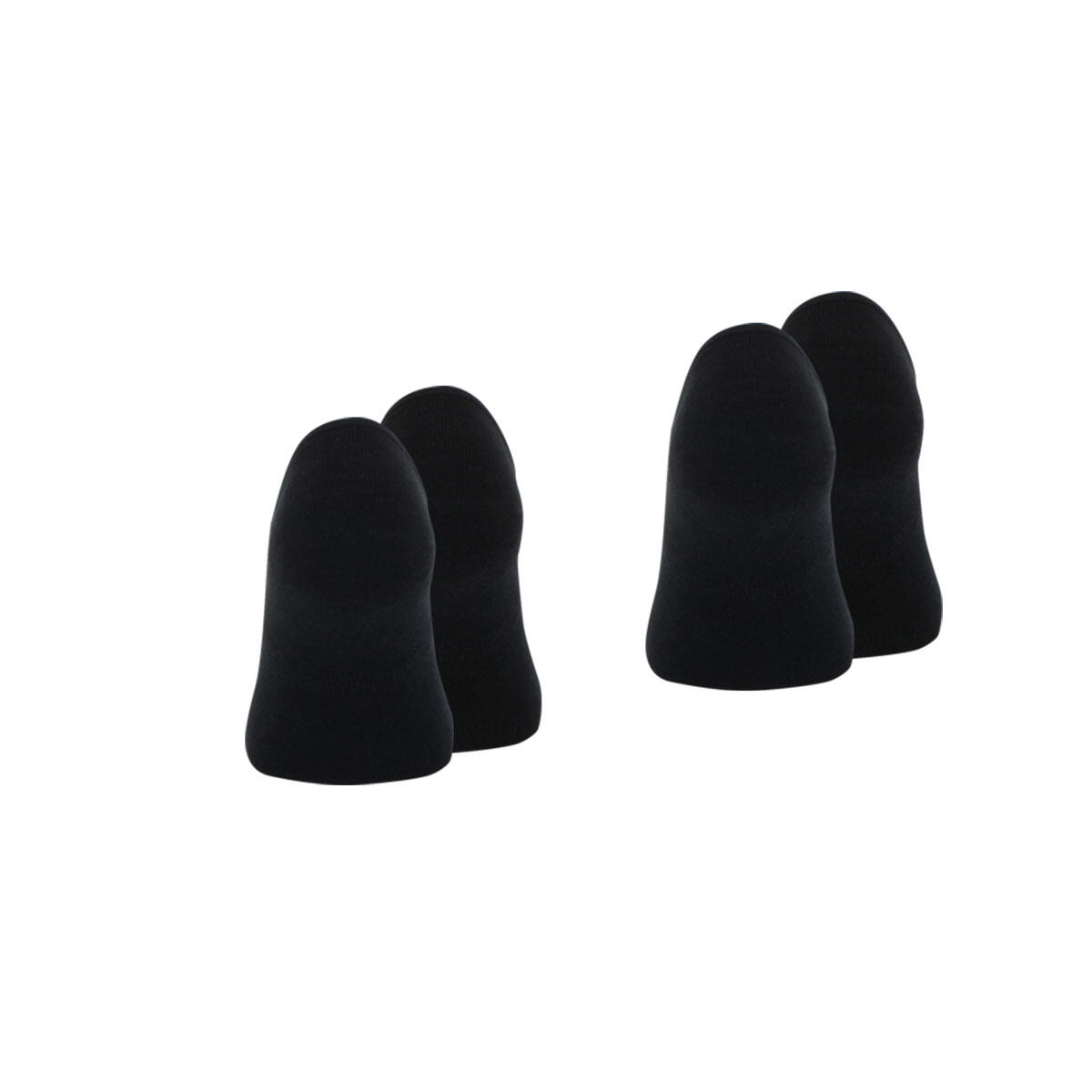 Lot de 2 paires de socquettes invisibles homme Essentiel 3/4
