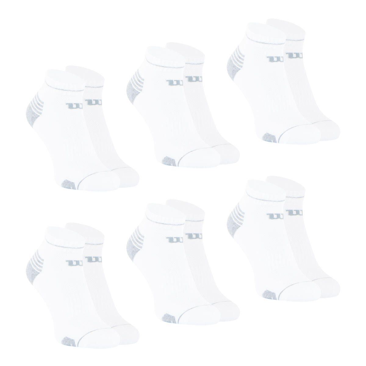 Lot de 6 paires de chaussettes basses homme Access 2/4