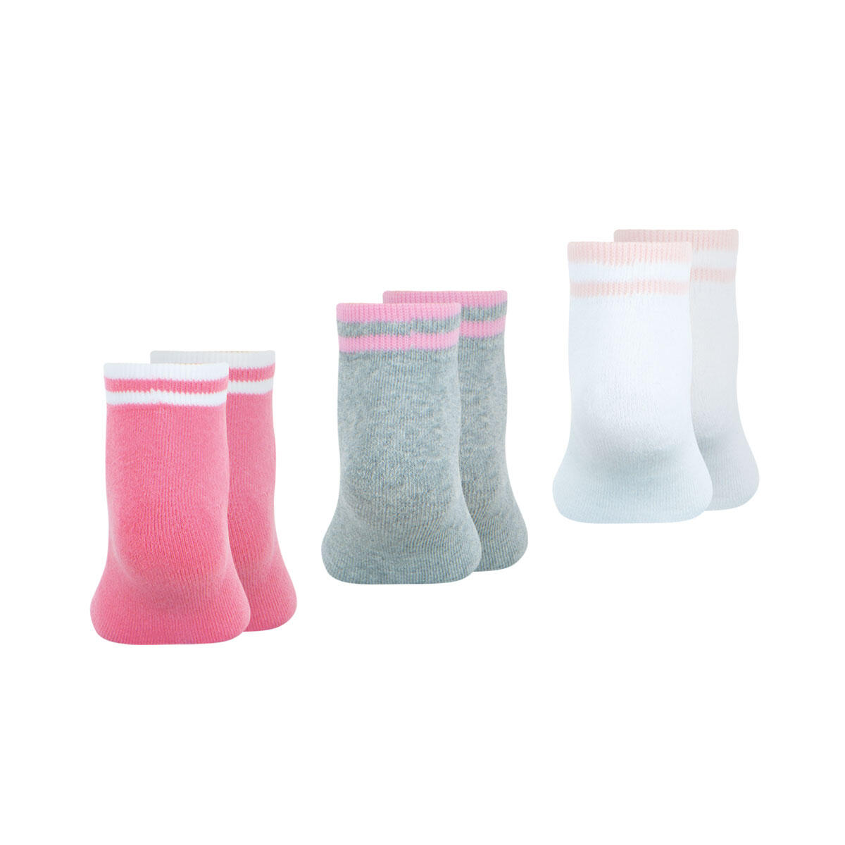 Lot de 3 paires de chaussettes basses fille Essentiel 3/4