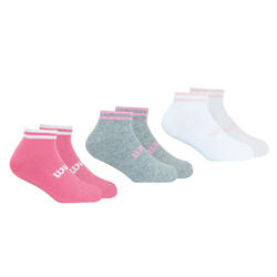 Lot de 3 paires de chaussettes basses fille Essentiel