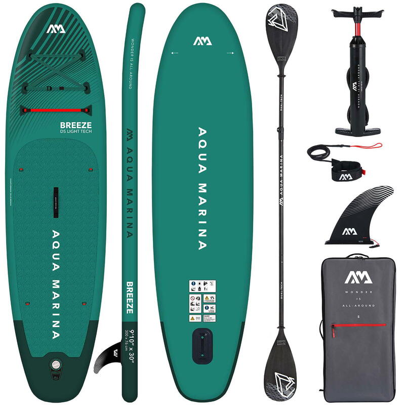 Deska Pompowana SUP Aqua Marina Breeze 9'10" BT-23BRP + wiosło Dual-Tech