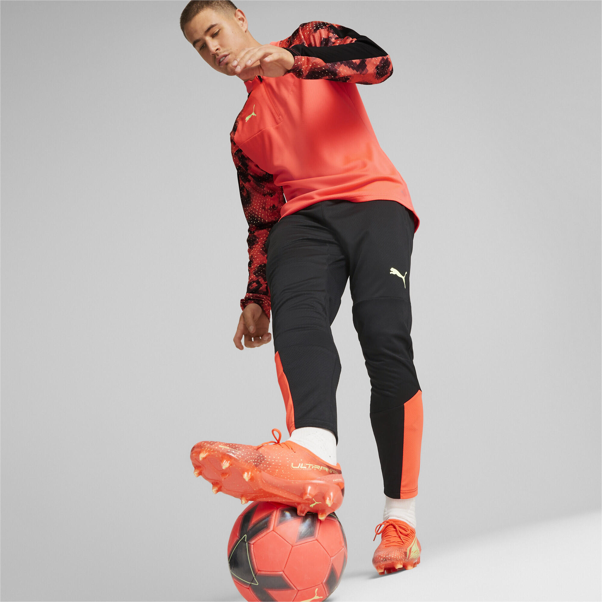 Puma Ultra Ultimate FG/AG Mens Orange Football Boots 4/7