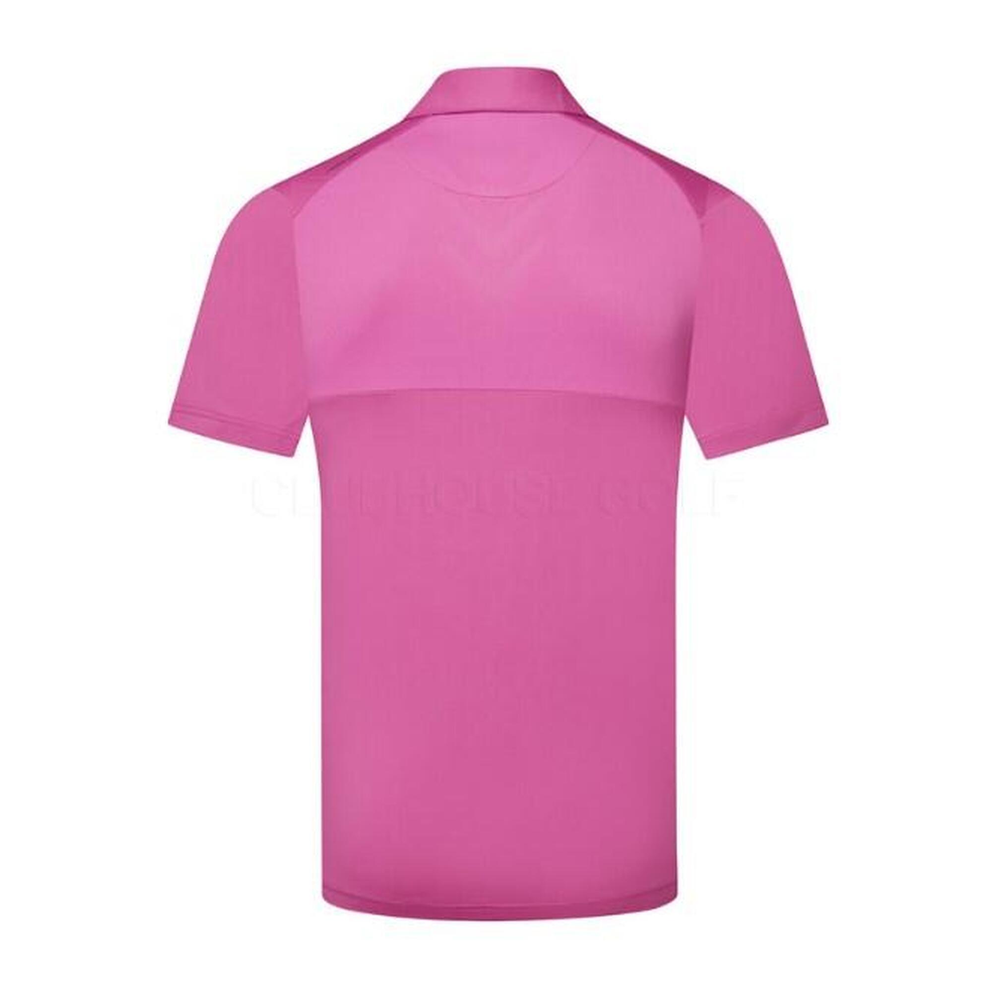 Callaway Chev Odyssey Polo de Golf para Hombre, Purple Orchid