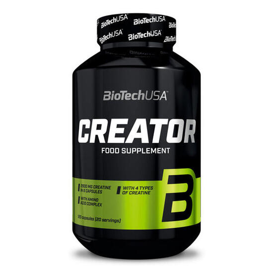 Créatine monohydrate - Creator - 120 Gélules