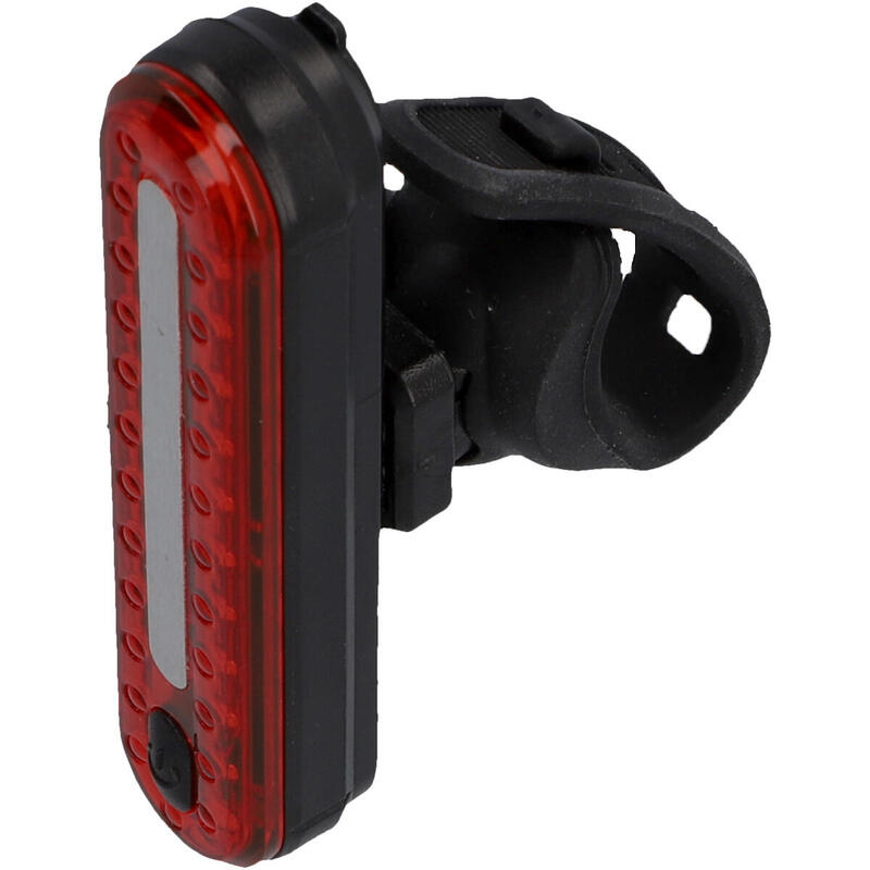 FISCHER Akku-USB-LED Beleuchtungsset -  80 Lux inkl. Bremslicht Stableuchte