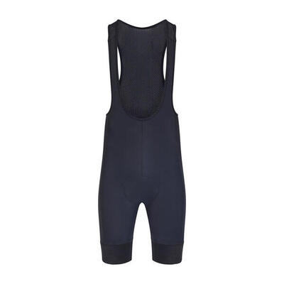 Dames essentiële fietsbroek met bretels - zwart