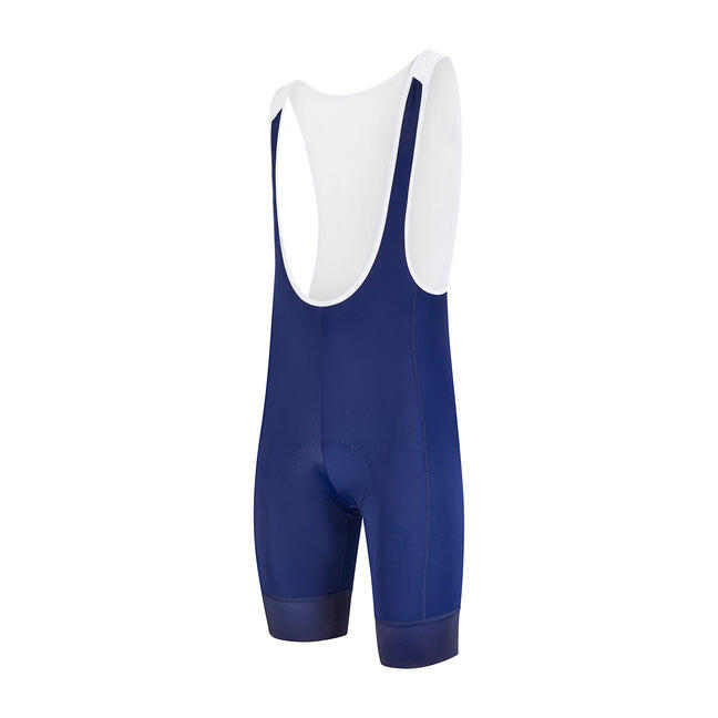 Pantaloni scurți de ciclism esențiali cu bretele pentru femei - Bleumarin