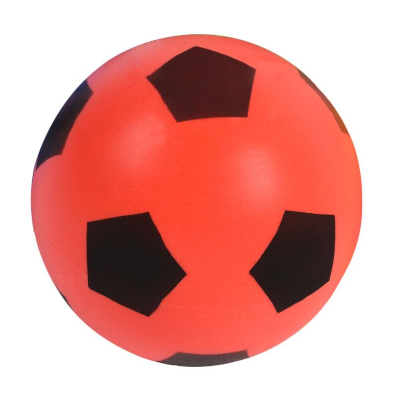 LOT DE 4 BALLONS DE FOOT Sea MOUSSE BICOLORE 120 mm