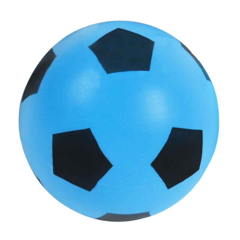 LOT DE 4 BALLONS DE FOOT Sea MOUSSE BICOLORE 120 mm