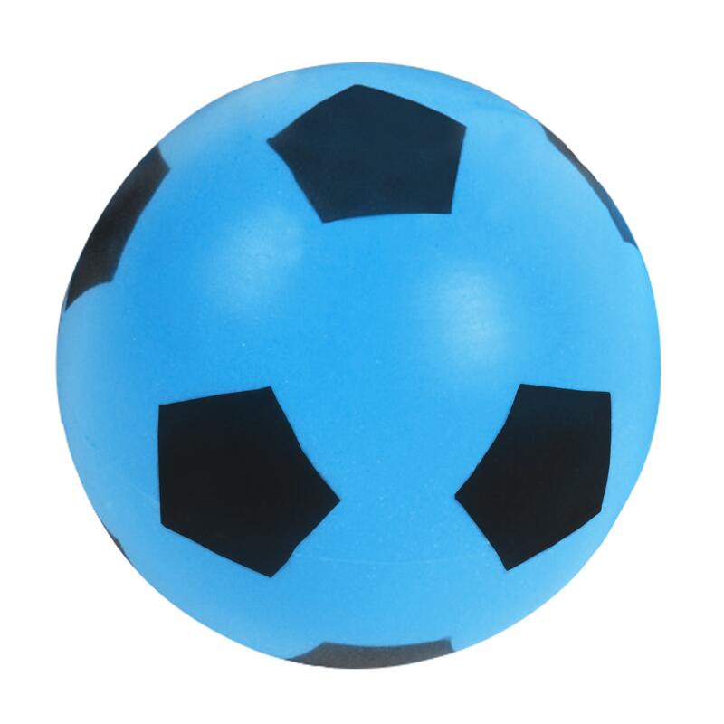 Ballon de foot Sea en MOUSSE BICOLORE bleu 175 mm