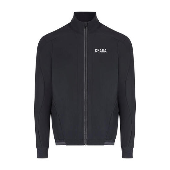 Veste Storm noire - Veste thermique de cyclisme pour hommes