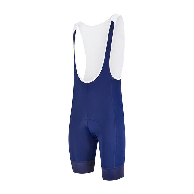 Heren Essentiële Fietsbroek met Bretels - Marineblauw