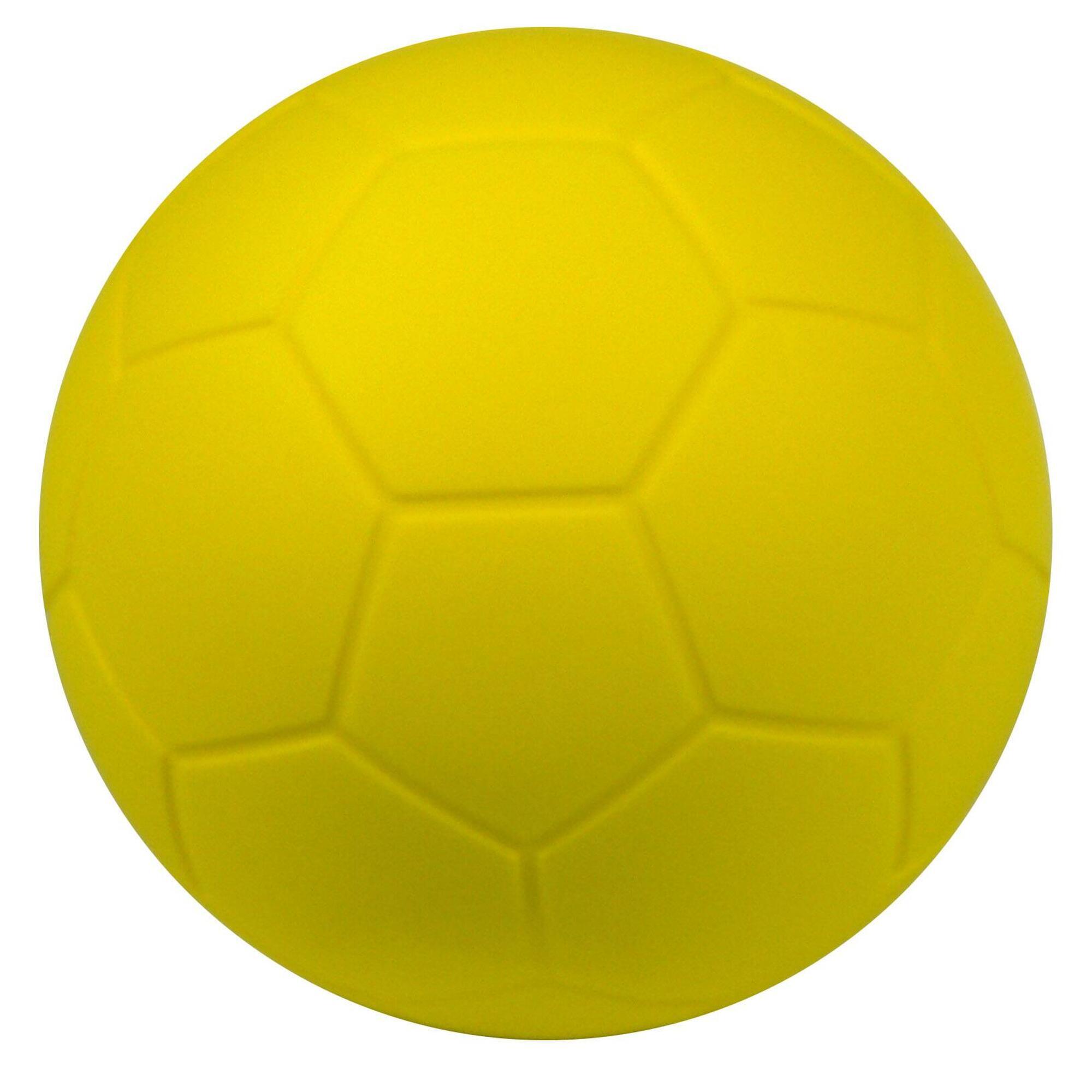 Sporti France - Ballon Mousse Uni Dynamique 15 Cm Sea Jaune - Ballon De Hand - Jaune - 15 - Decathlon
