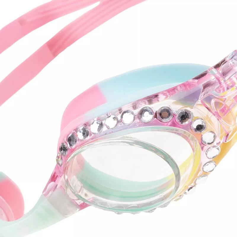 Occhialini Da Nuoto Bambini Aquawave Princessa Arcobaleno Cristallo Trasparente