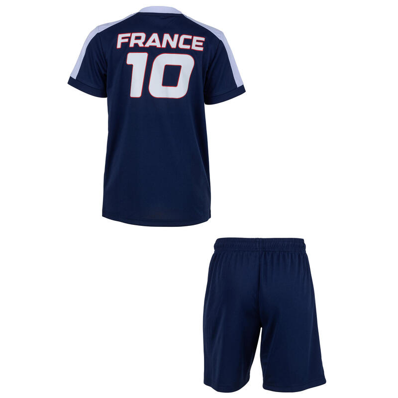 Maillot short FFF enfant - Collection officielle Equipe de France de Football