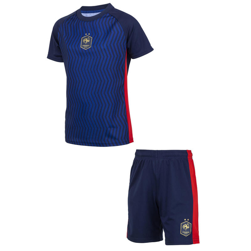 Maillot short FFF enfant - Collection officielle Equipe de France de Football