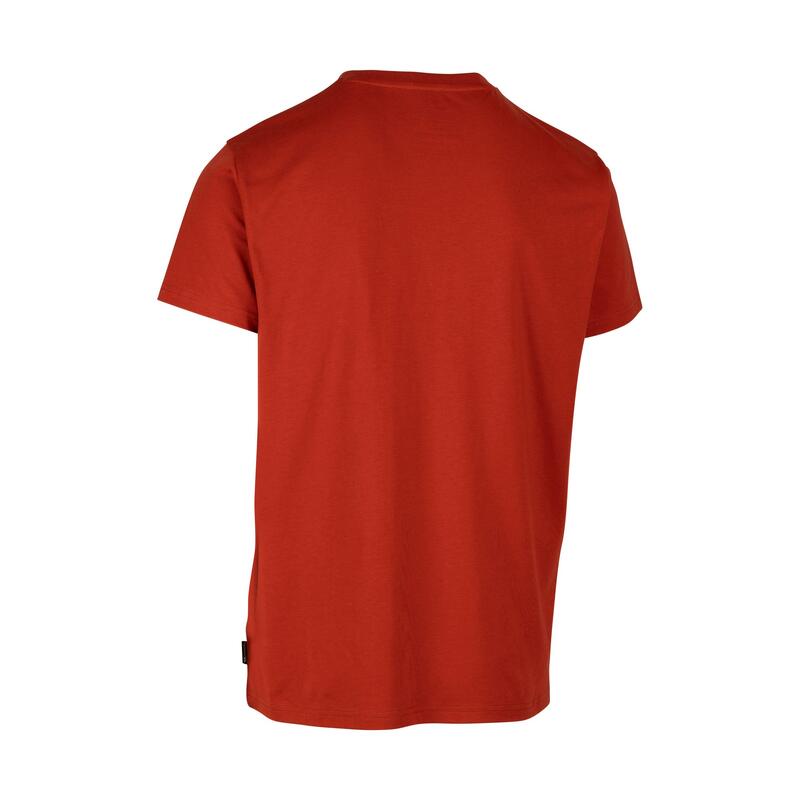 Tshirt ASHTA Homme (Rouge sang)