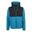 Heren Critch Trekkoord Volledige Zip Hoodie (Bondi Blauw)