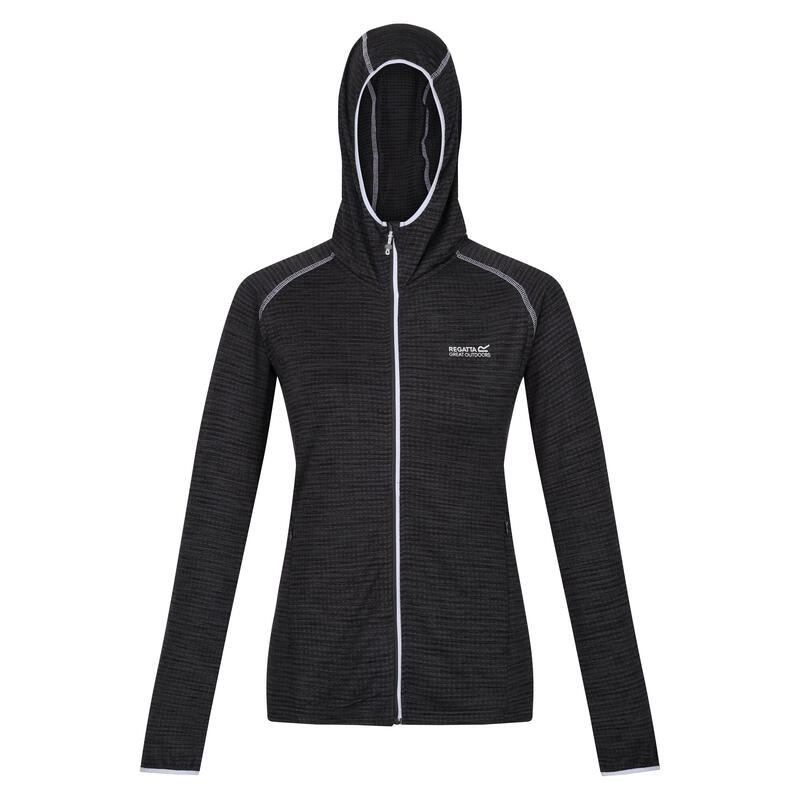 Dames Yonder Full Zip Hoodie (Afdichting Grijs)