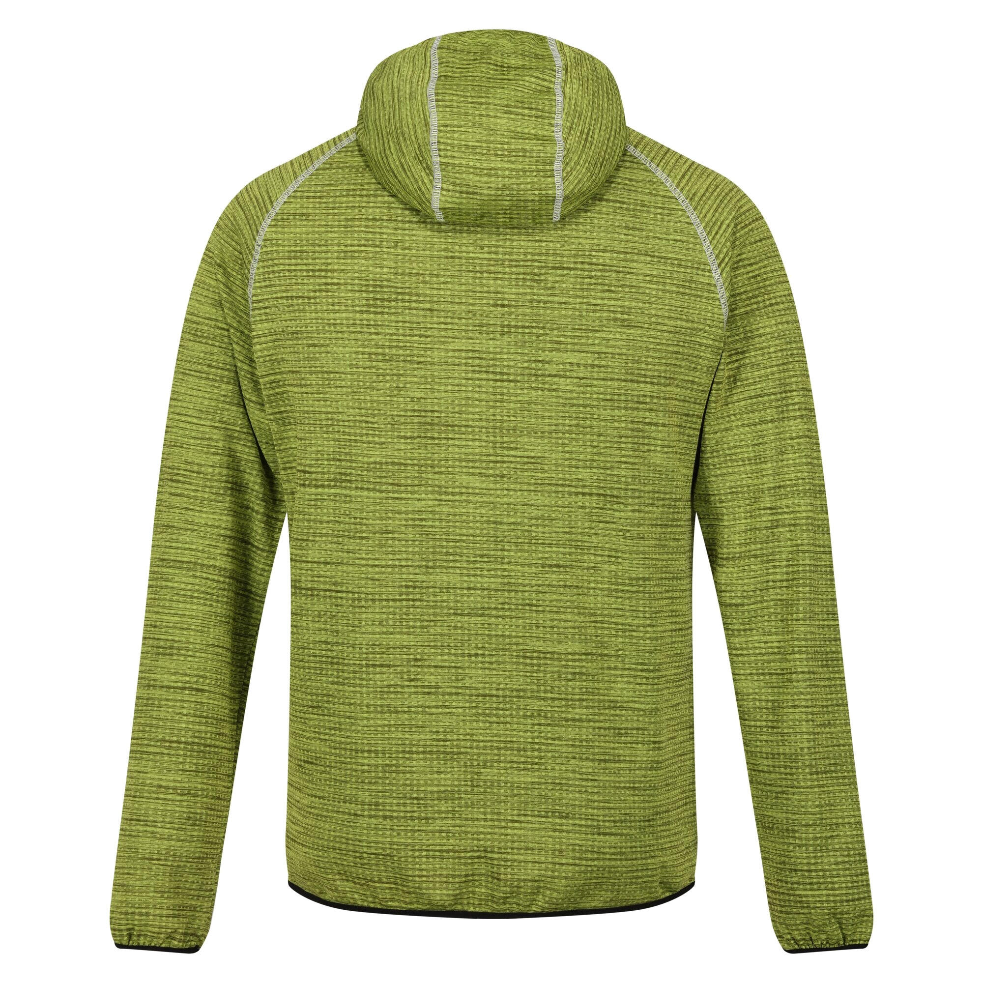 Mens Yonder Full Zip Hoodie (Green Algae) 2/5