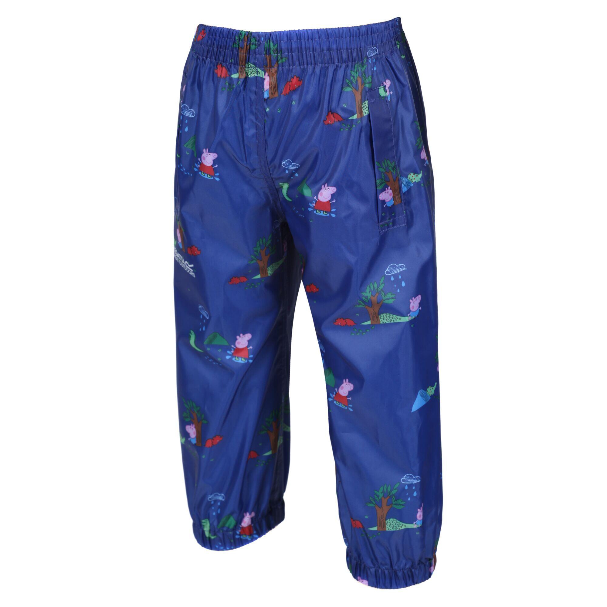 Pantaloni impermeabili per bambini (blu reale)