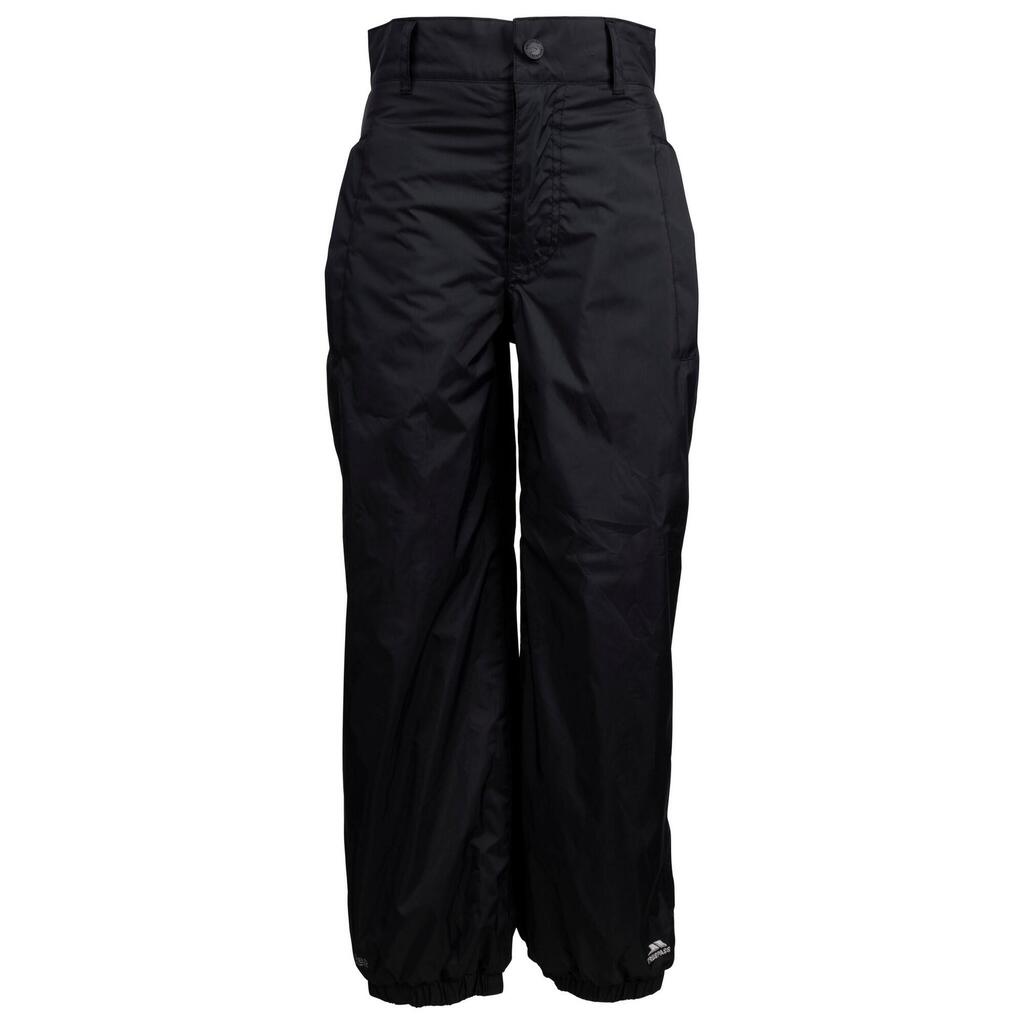 Childrens/Kids Tensive Waterproof Trousers (Black)